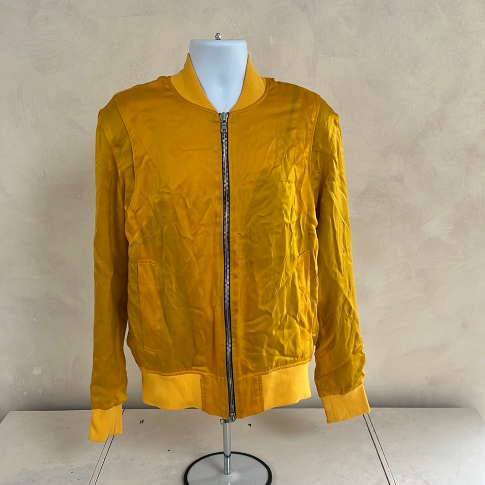 Beautiful Ful silk bomber jacket
